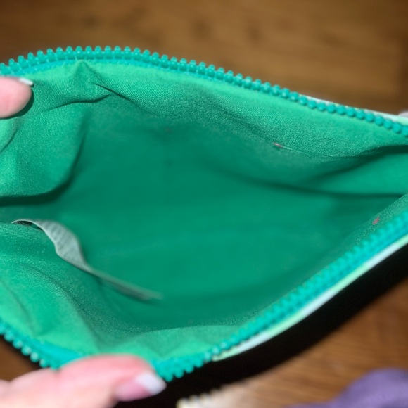 Powerpuff Girls Green Trapezoid Cosmetic Bag NWT - Picture 3 of 5